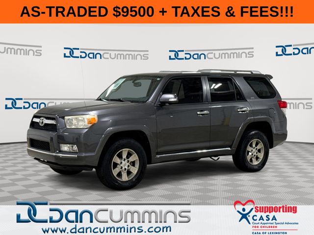 Black 2010 Toyota 4Runner SUV / Crossover 5-Speed Automatic Overdrive