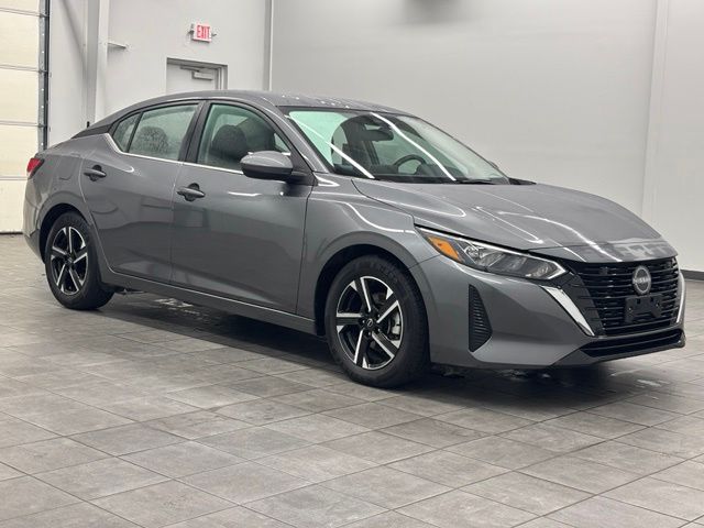 Gray (Gun Metallic) 2024 Nissan Sentra Sedan Front-Wheel Drive Continuously Variable Transmission