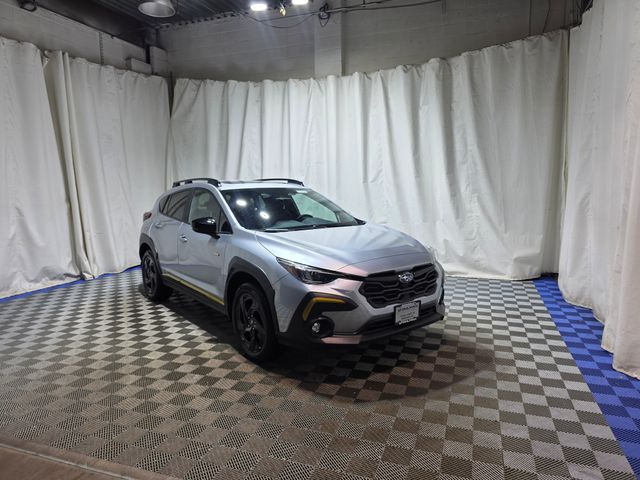 Ice Silver Metallic 2025 Subaru Crosstrek Sport AWD SUV / Crossover All-Wheel Drive Continuously Variable Transmission