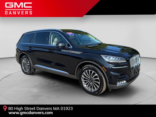 Black 2021 Lincoln Aviator SUV / Crossover All-Wheel Drive Automatic