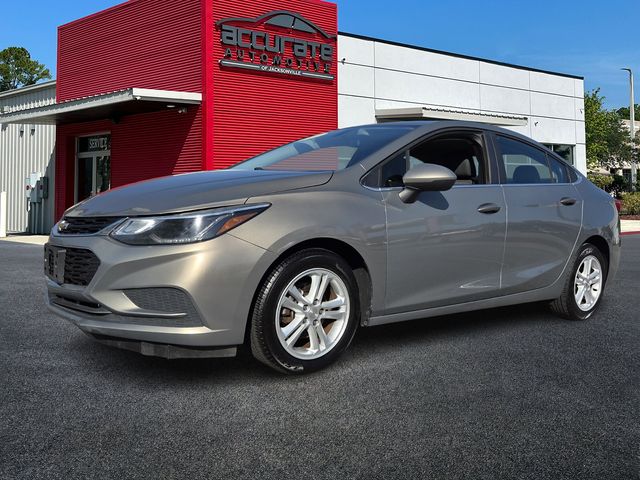 Gray 2017 Chevrolet Cruze LT Sedan FWD Sedan Front-Wheel Drive 6-Speed Automatic
