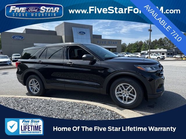 Black Metallic 2026 Ford Explorer SUV / Crossover Rear-Wheel Drive Automatic