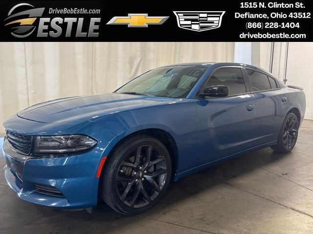 Blue (Frostbite) 2021 Dodge Charger Sedan Rear-Wheel Drive 8-Speed Automatic