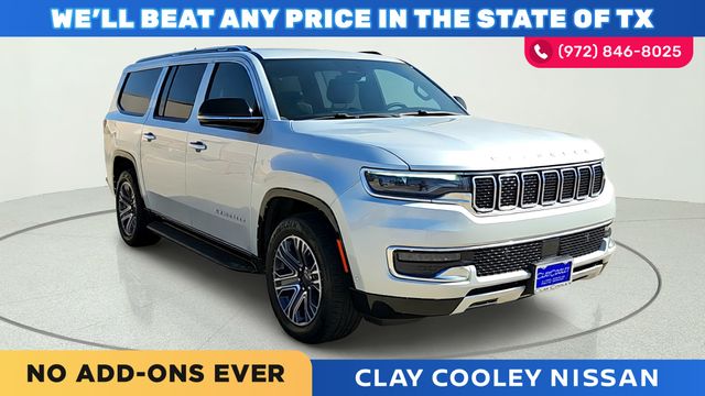 Silver Zynith 2023 Jeep Wagoneer L SUV / Crossover 4X2 8-Speed Automatic