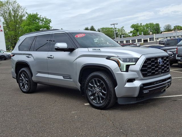 Celestial Silver Metallic 2023 Toyota Sequoia Platinum 4WD SUV / Crossover Four-Wheel Drive Automatic