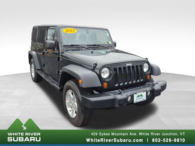 Black Forest Green Pearlcoat 2012 Jeep Wrangler Unlimited Sport 4WD SUV / Crossover Four-Wheel Drive 6-Speed Manual