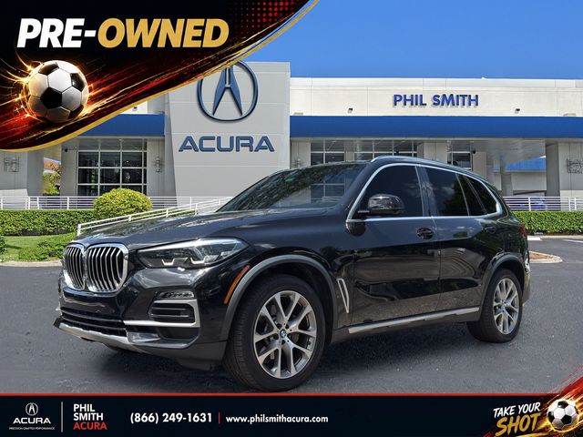 Jet Black 2020 BMW X5 SUV / Crossover Rear-Wheel Drive 8-Speed Automatic