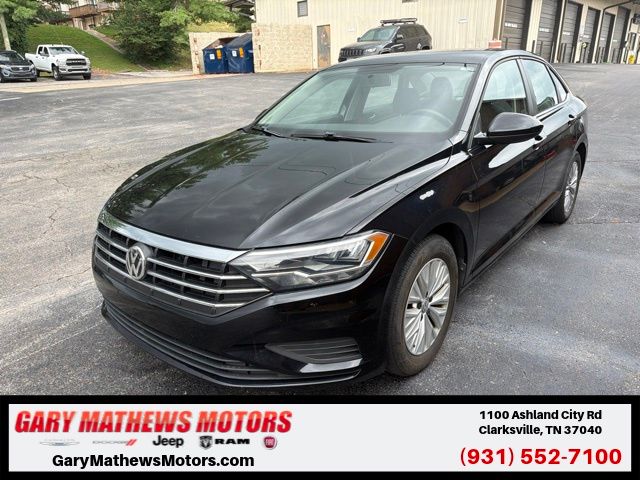 Black 2019 Volkswagen Jetta Sedan Front-Wheel Drive 8-Speed Automatic