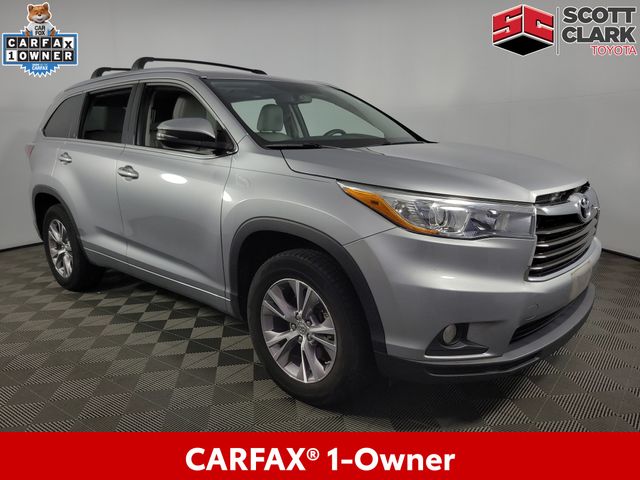 Silver Sky Metallic 2015 Toyota Highlander SUV / Crossover Front-Wheel Drive 6-Speed Automatic Overdrive