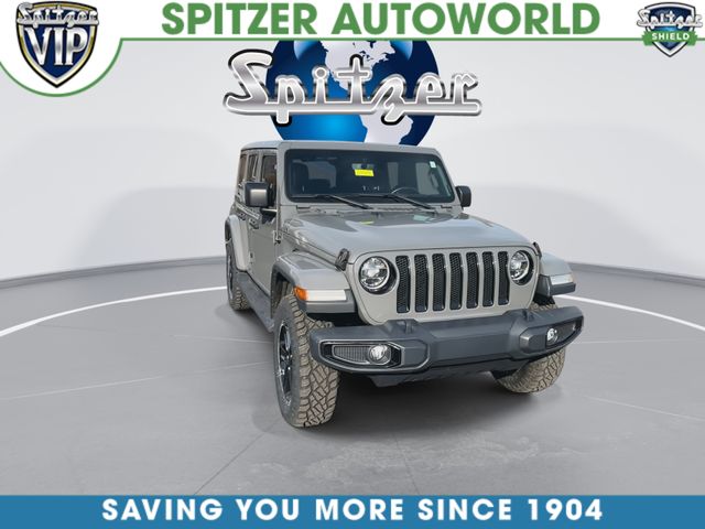 Certified Used 2021 Gray Jeep Unlimited Sahara Altitude image 3