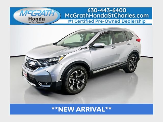 Lunar Silver Metallic 2019 Honda CR-V SUV / Crossover All-Wheel Drive Continuously Variable Transmission