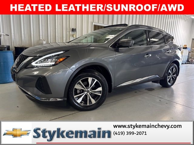 Gray (Gun Metallic) 2024 Nissan Murano SV AWD SUV / Crossover All-Wheel Drive Continuously Variable Transmission