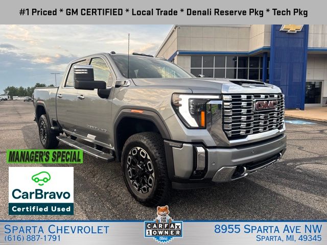 Sterling Metallic 2025 GMC Sierra 3500HD Pickup Truck Four-Wheel Drive Automatic