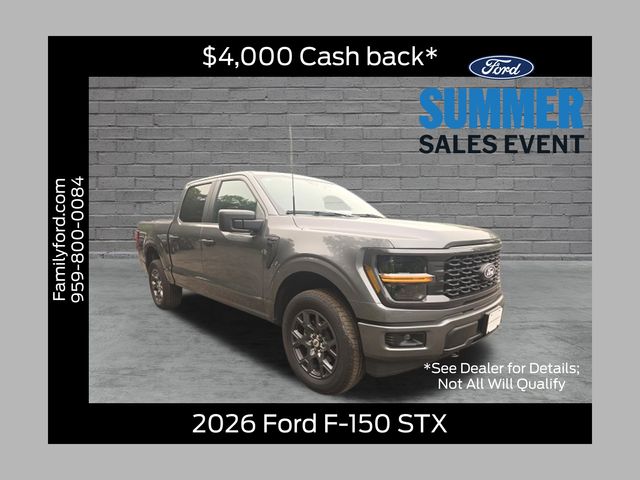 Carbonized Gray Metallic 2026 Ford F-150 Pickup Truck Four-Wheel Drive Automatic