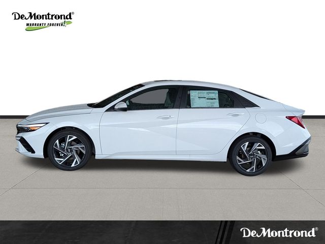 2026 Hyundai Elantra Limited White at DeMontrond Gulf Freeway