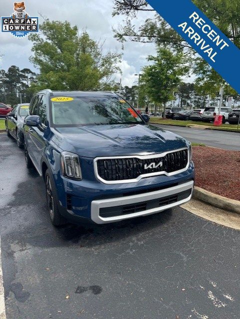 Midnight Lake Blue 2025 Kia Telluride EX FWD SUV / Crossover Front-Wheel Drive 8-Speed Automatic