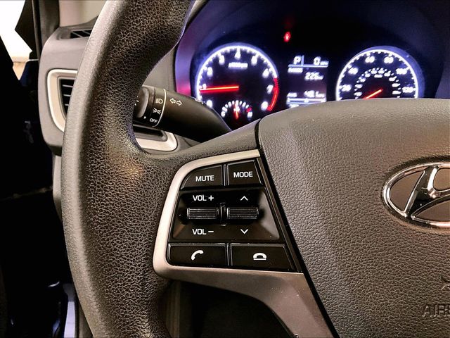 2021 Hyundai Accent SE Blue at Phil Fitts Ford