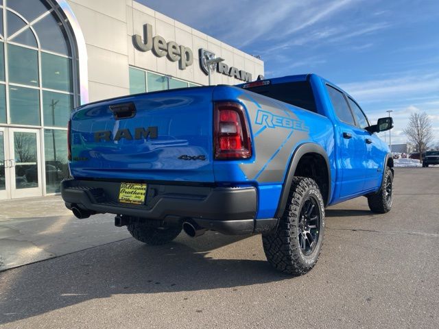 2026 Ram 1500 Rebel - Blue Pearl exterior view 5