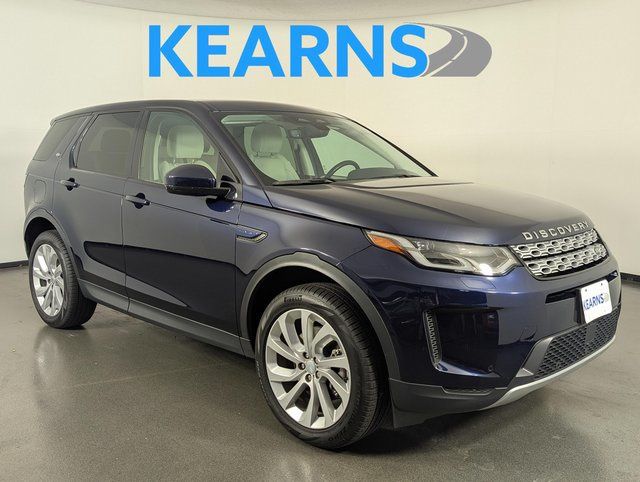 Blue 2022 Land Rover Discovery Sport SUV / Crossover All-Wheel Drive 9-Speed Automatic