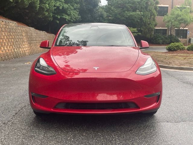 Used 2022 Tesla Model Y Long Range with VIN 7SAYGDEE6NA022670 for sale in Woodstock, GA
