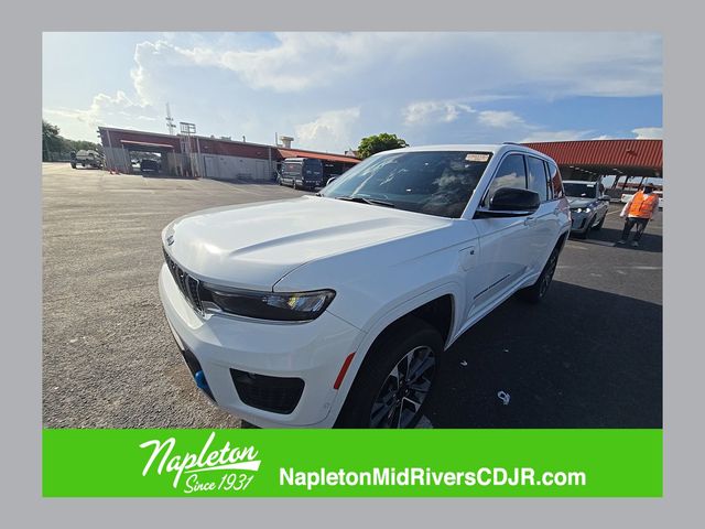 Bright White Clearcoat 2023 Jeep Grand Cherokee 4xe SUV / Crossover Four-Wheel Drive 8-Speed Automatic