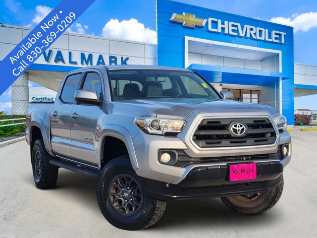 Silver 2017 Toyota Tacoma Pickup Truck Four-Wheel Drive 6-Speed Automatic