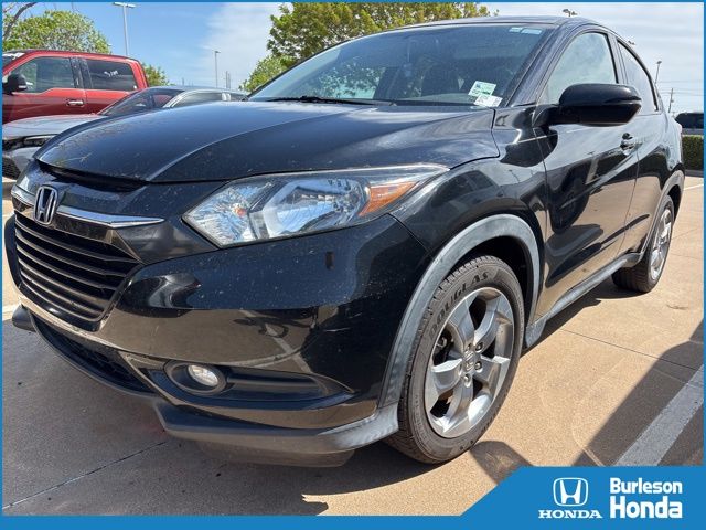 Black 2016 Honda HR-V EX SUV / Crossover Front-Wheel Drive Continuously Variable Transmission