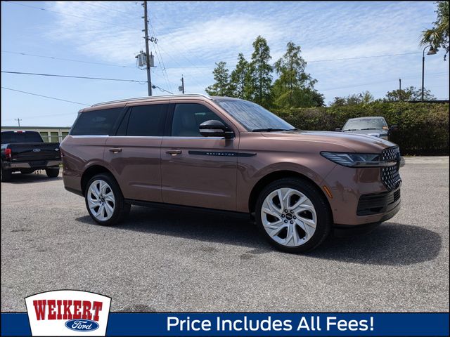 Red (Copper Metallic) 2025 Lincoln Navigator SUV / Crossover Four-Wheel Drive Automatic