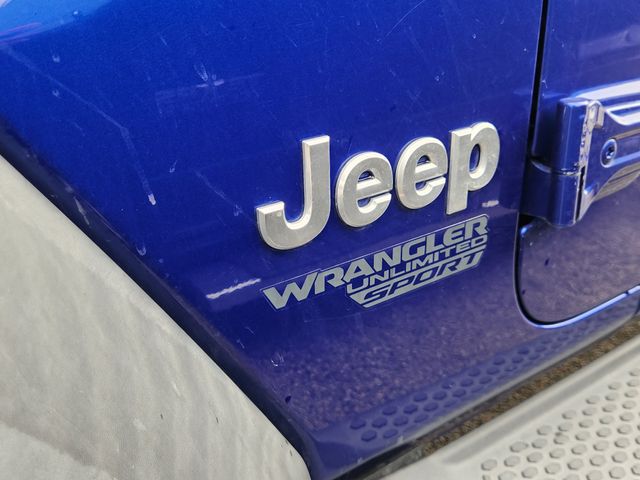 2018 Jeep Wrangler Unlimited Sport S Blue at Autostrade