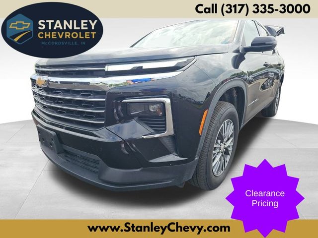 Black Metallic 2025 Chevrolet Traverse LT FWD SUV / Crossover Front-Wheel Drive 8-Speed Automatic