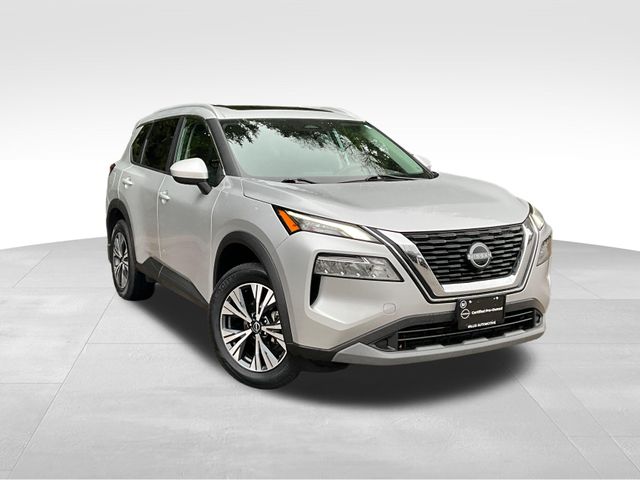 Brilliant Silver Metallic 2023 Nissan Rogue SV AWD SUV / Crossover All-Wheel Drive Continuously Variable Transmission