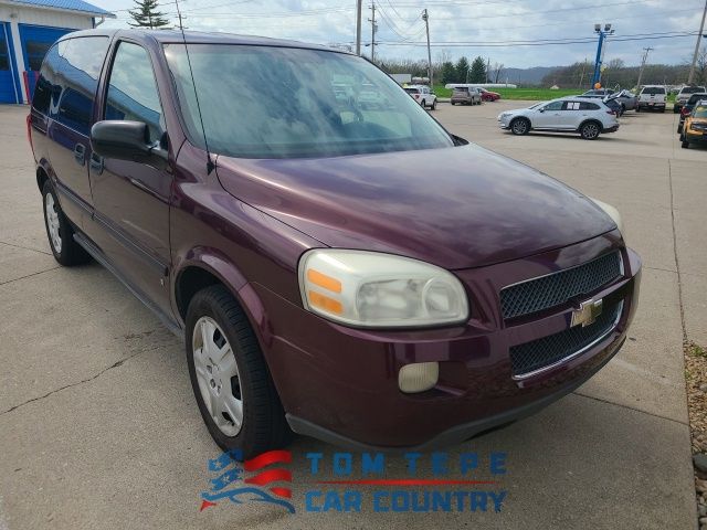 Bordeaux Red Metallic 2008 Chevrolet Uplander LS FWD Minivan Front-Wheel Drive 4-Speed Automatic Overdrive