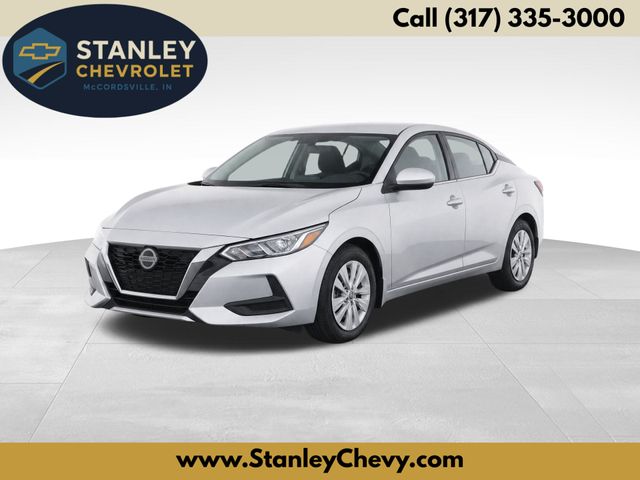 Brilliant Silver Metallic 2020 Nissan Sentra Sedan Front-Wheel Drive Continuously Variable Transmission