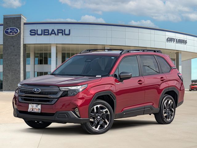 Crimson Red 2026 Subaru Forester Hybrid SUV / Crossover All-Wheel Drive Continuously Variable Transmission