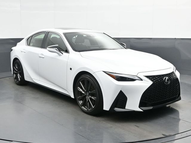 Ultra White 2025 Lexus IS Sedan Rear-Wheel Drive 8-Speed Automatic
