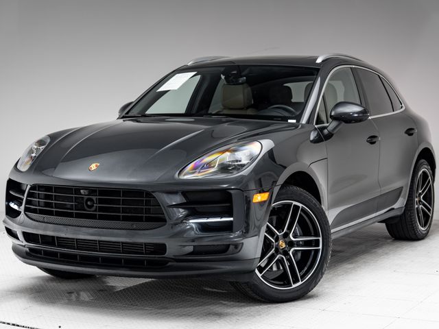 Gray (Volcano Grey Metallic) 2021 Porsche Macan AWD SUV / Crossover All-Wheel Drive 7-Speed Automatic