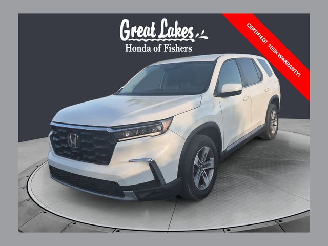 Platinum White Pearl 2025 Honda Pilot SUV / Crossover All-Wheel Drive Automatic