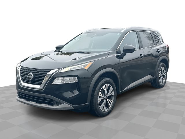 Super Black 2023 Nissan Rogue SV AWD SUV / Crossover All-Wheel Drive Continuously Variable Transmission
