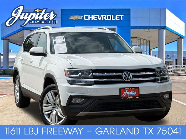 White 2019 Volkswagen Atlas SUV / Crossover Front-Wheel Drive 8-Speed Automatic