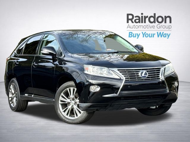 Black (Obsidian) 2014 Lexus RX Hybrid 450h FWD SUV / Crossover Front-Wheel Drive Continuously Variable Transmission