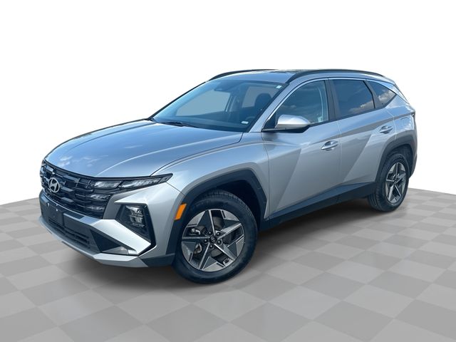 Shimmering Silver 2025 Hyundai Tucson SUV / Crossover All-Wheel Drive 8-Speed Automatic