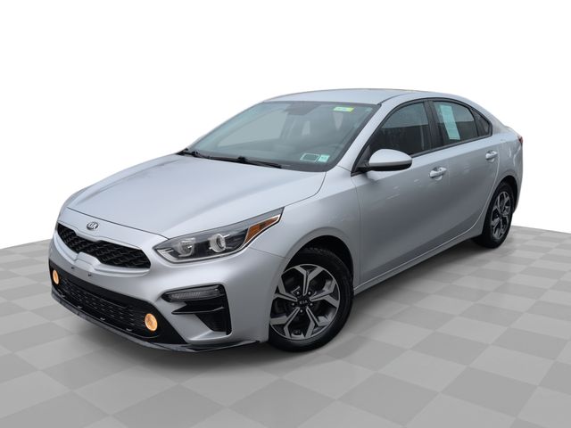 Silky Silver 2019 Kia Forte LXS FWD Sedan Front-Wheel Drive Continuously Variable Transmission