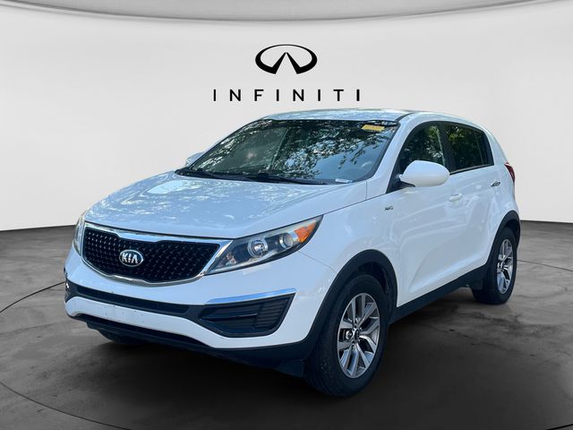 Clear White 2016 Kia Sportage SUV / Crossover All-Wheel Drive 6-Speed Automatic