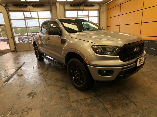 Silver Metallic 2020 Ford Ranger Pickup Truck Four-Wheel Drive Automatic
