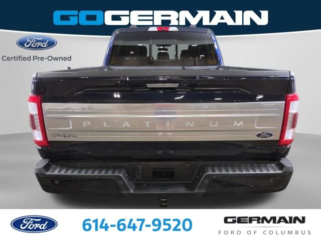 Certified Used 2023 Blue Ford Platinum image 8