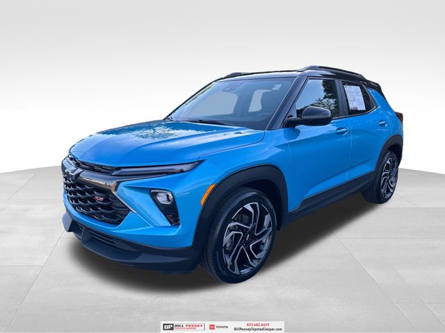 Marina Blue 2025 Chevrolet Trailblazer RS FWD SUV / Crossover Front-Wheel Drive Continuously Variable Transmission