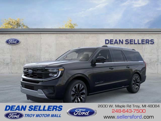 Agate Black Metallic 2026 Ford Expedition MAX Platinum 4WD SUV / Crossover Four-Wheel Drive Automatic