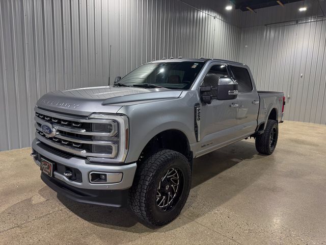 Iconic Silver Metallic 2024 Ford F-250 Super Duty Pickup Truck Four-Wheel Drive Automatic
