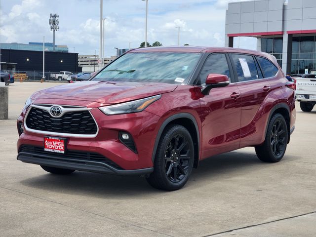 2023 Toyota Highlander LE Red at Don McGill Toyota
