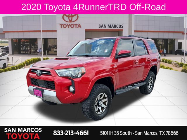 Barcelona Red Metallic 2020 Toyota 4Runner SUV / Crossover Four-Wheel Drive 5-Speed Automatic Overdrive